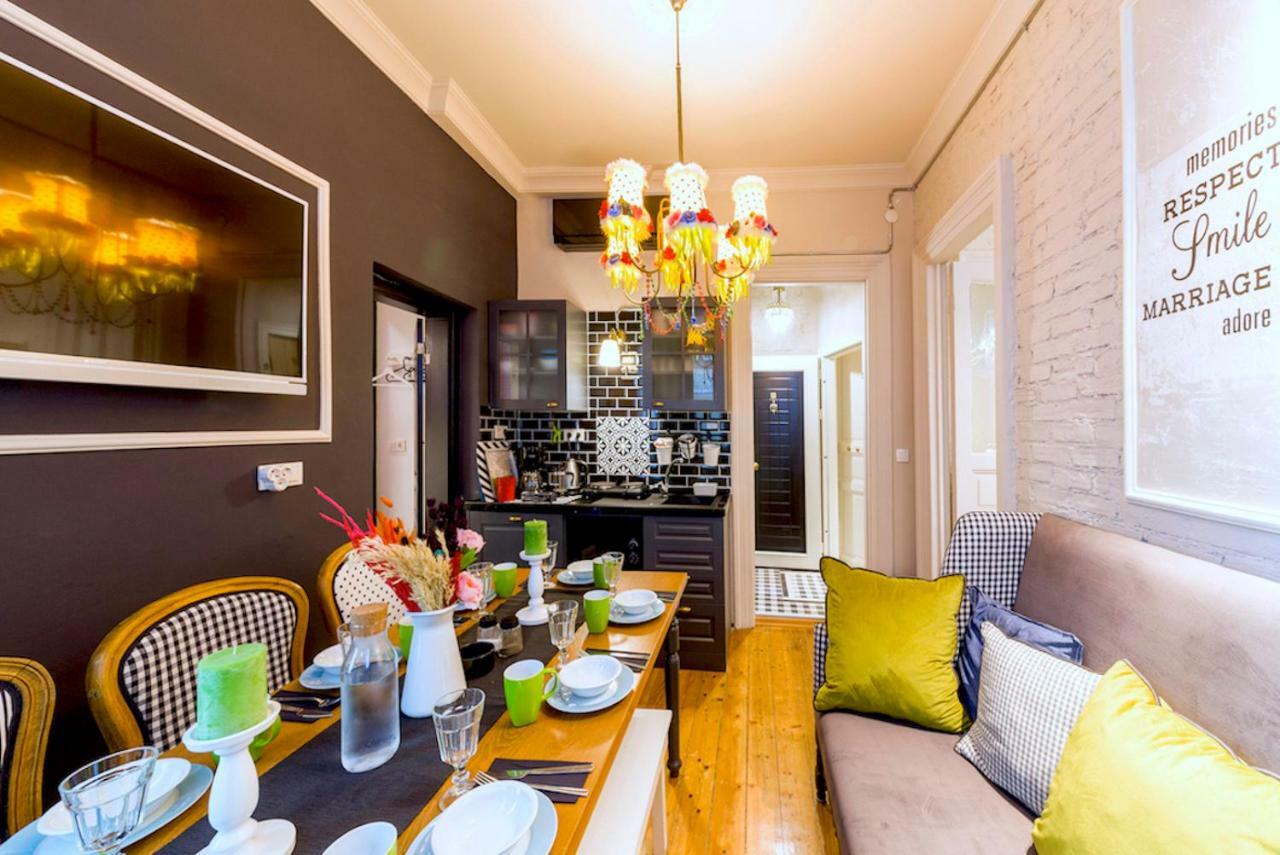 Galata Chic Delux Flats Daire İstanbul Dış mekan fotoğraf